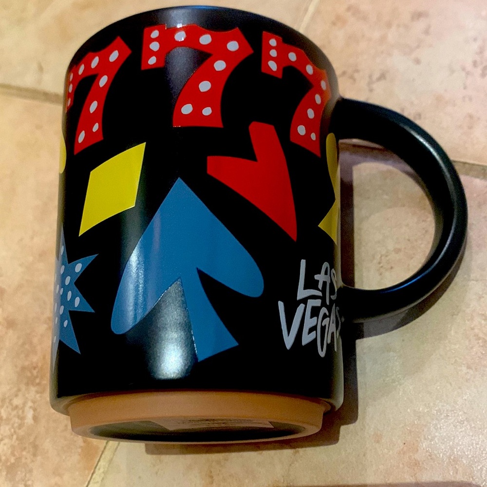 *NEW* STARBUCKS Las Vegas Themed Mug ♠️♥️♣️